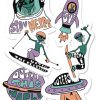 Men Notice The Reckless Stickers | Outta This World Sticker Pack
