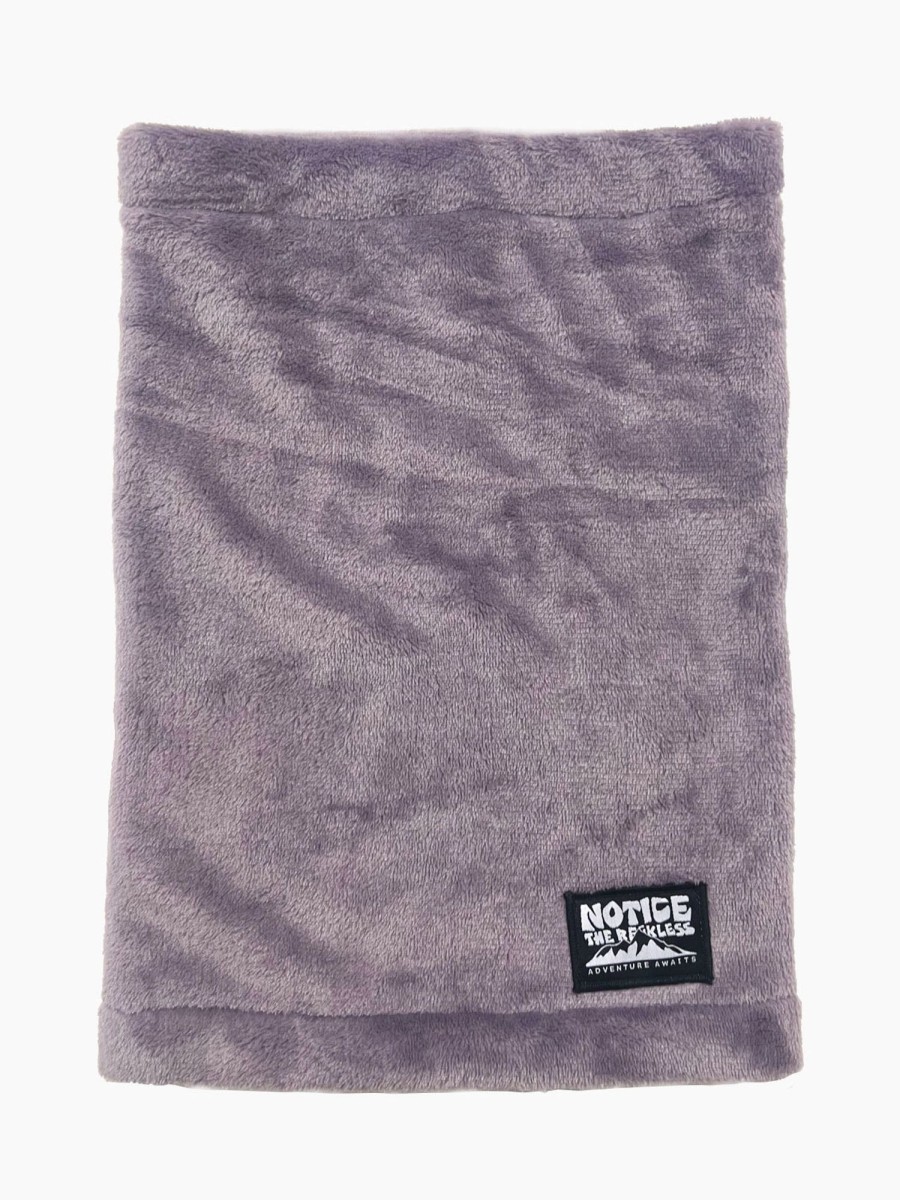 Women Notice The Reckless | Mauve Neck Gaiter