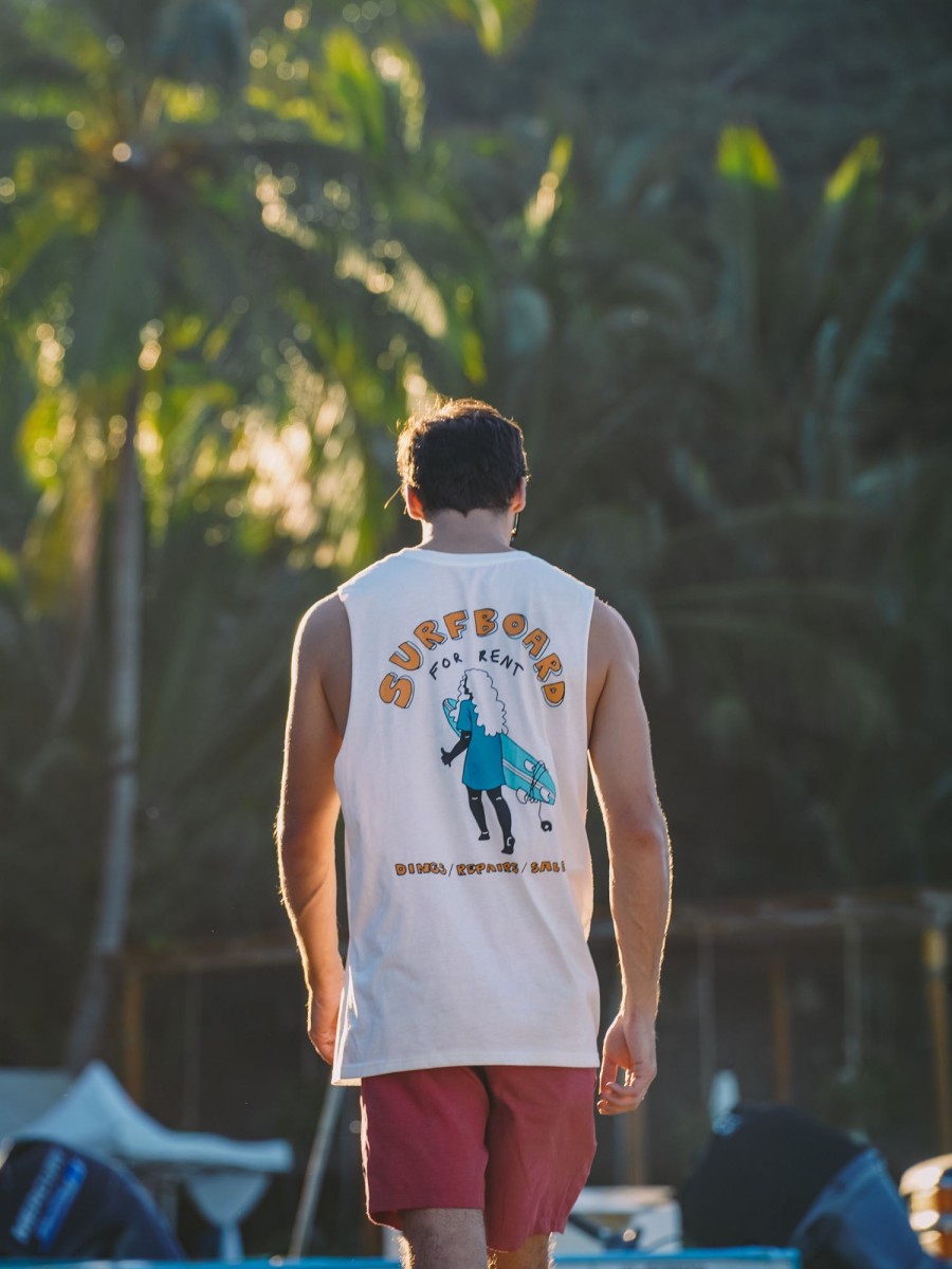 Men Notice The Reckless T-Shirts & Tanks | Surfboard For Rent Men'S Tank Top
